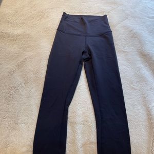 Navy Lululemon Leggings size 2 full length